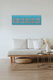Parade of Flamingos - Museum Quality Giclee Canvas Print Stretched