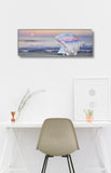 Up close Conch Shell - Museum Quality Giclee Canvas Print Stretched