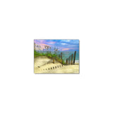 Sea Oats and Sand Dunes - Museum Quality Giclee Canvas Print Stretched