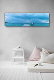 Conch Dock - Steve Vaughn - Museum Quality Print - Canvas Giclee Wall Art - Stretched, Ready to Hang