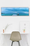 Conch Dock - Steve Vaughn - Museum Quality Print - Canvas Giclee Wall Art - Stretched, Ready to Hang