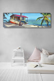Belize Breeze - Museum Quality Giclee Canvas Print Stretched