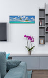 Home on the Horizon - Steve Vaughn - Museum Quality Giclee Canvas Print Stretched, Ready to Hang, The Bahamas and Other Caribbean Art