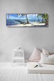 Waterfront Wonder - Steve Vaughn - Museum Quality Giclee Canvas Print Stretched, Ready to Hang, The Bahamas and Other Caribbean Art