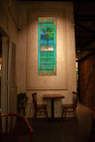 Shutter Palm Left - Steve Vaughn - Museum Quality Giclee Canvas Print Stretched, Ready to Hang, The Bahamas and Other Caribbean Art