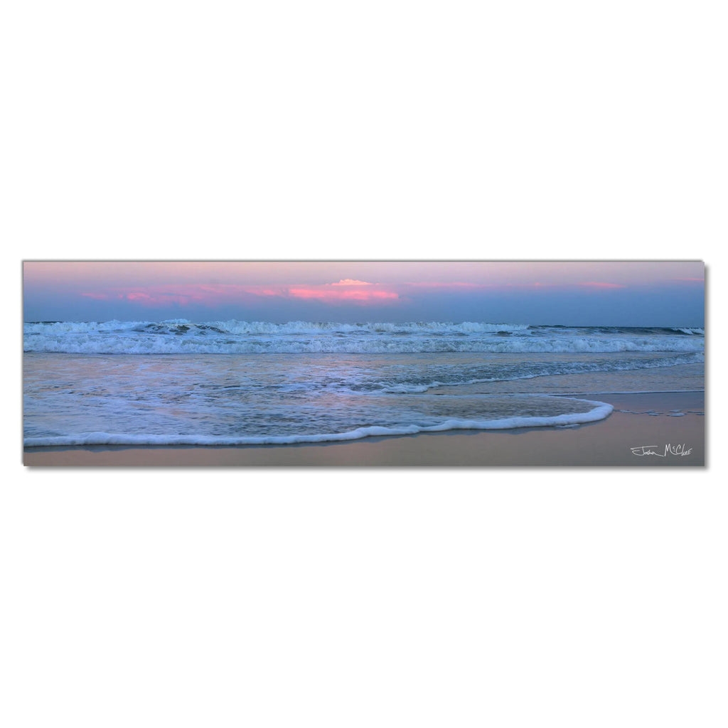 Pink Ocean | Sunrise Panorama | Beach Canvas Art | Pink Sunset – The Canvas Art Group