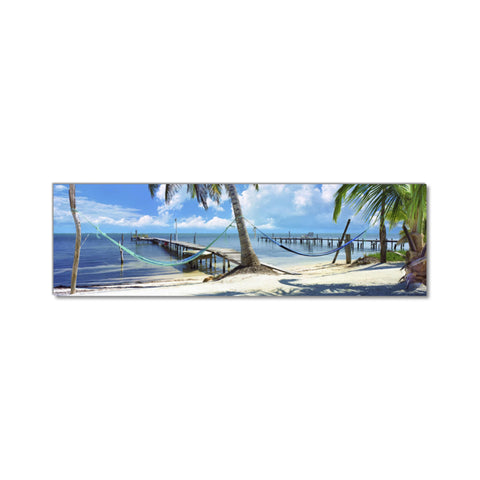 Waterfront Wonder - Steve Vaughn - Museum Quality Giclee Canvas Print Stretched, Ready to Hang, The Bahamas and Other Caribbean Art