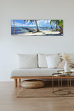 Waterfront Wonder - Steve Vaughn - Museum Quality Giclee Canvas Print Stretched, Ready to Hang, The Bahamas and Other Caribbean Art